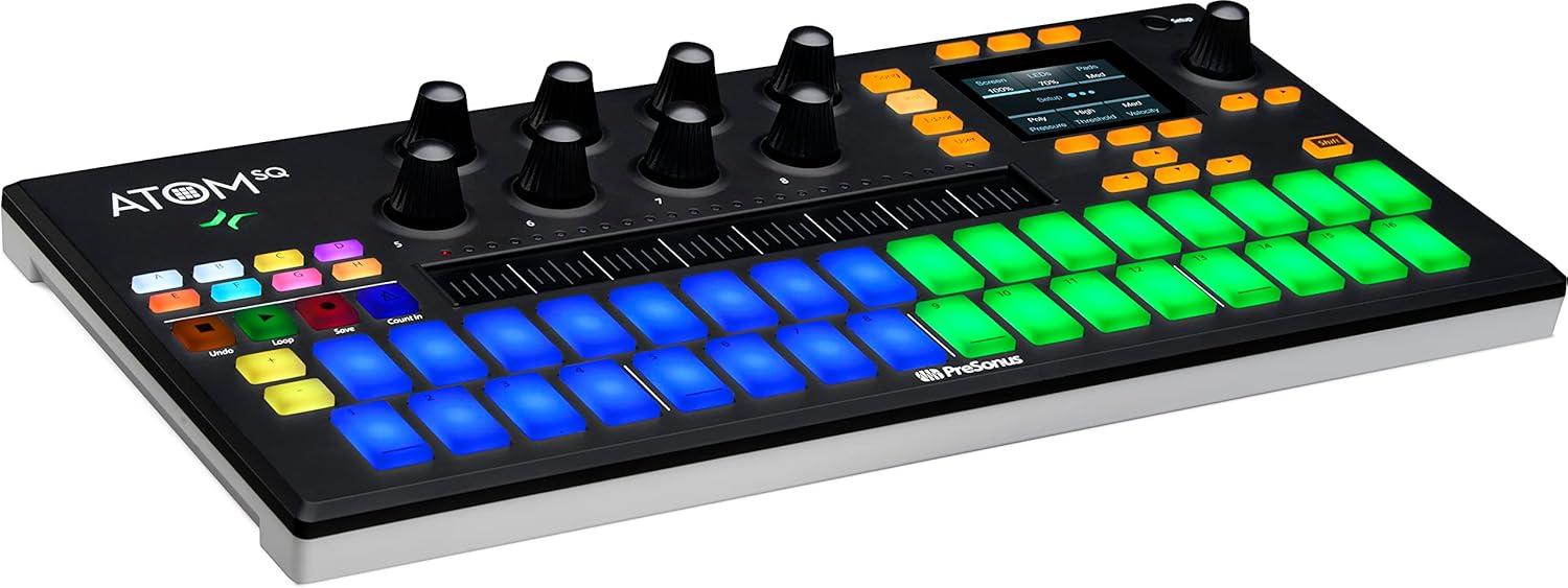 imagePreSonus ATOM SQ Controller with Studio One Pro SoftwareATOM SQ