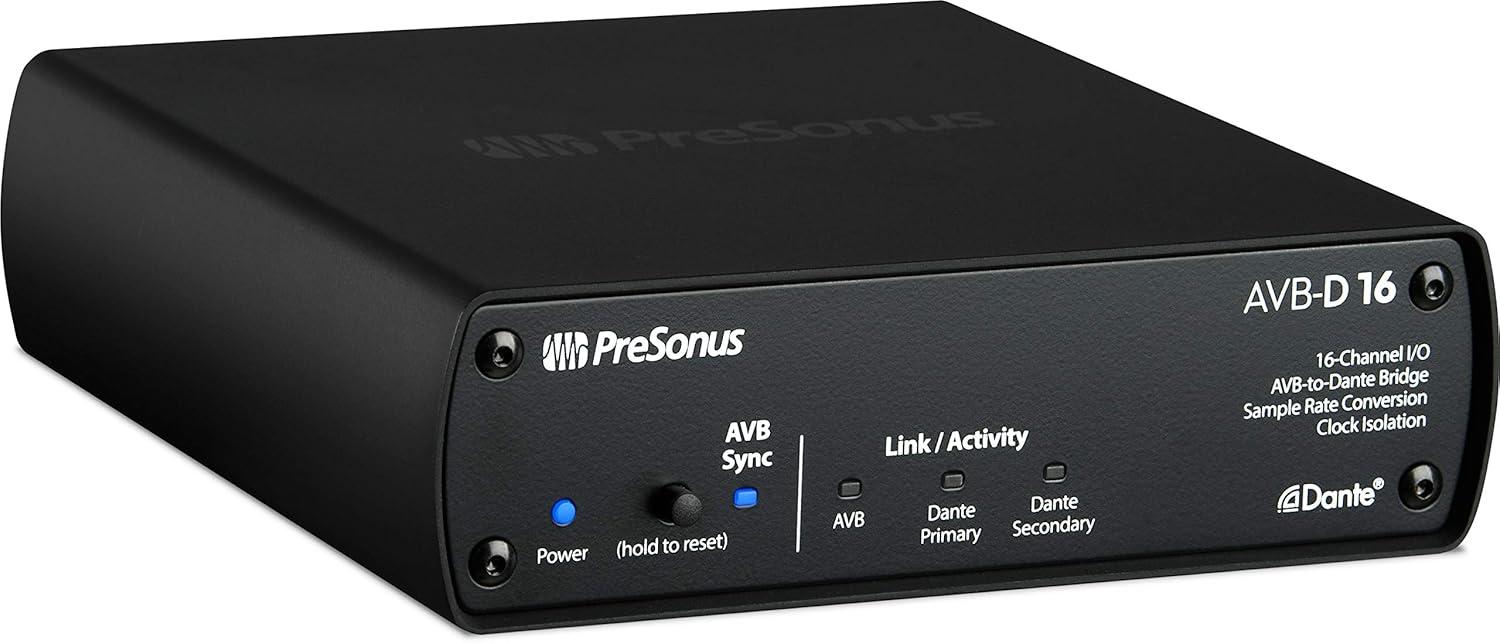 imagePreSonus AVBD16 16x16 AVBtoDante Bridge