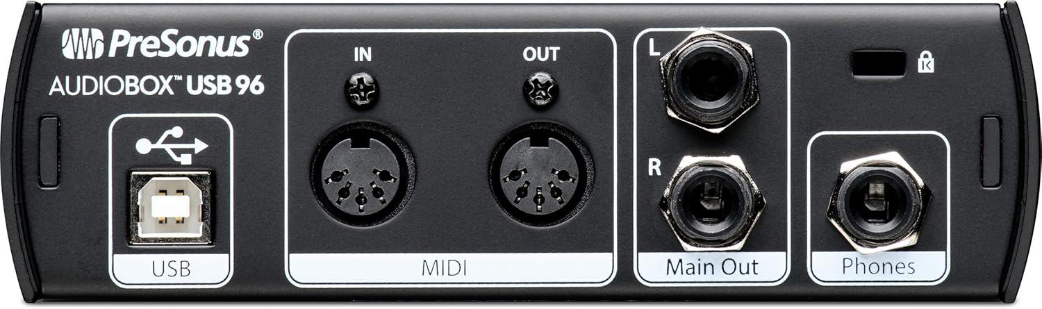 imagePreSonus AudioBox USB 96 Bundle  USB Audio Interface XLR Interface for Guitar Device for PC ampamp Mac Complete Recording Package with Studio One Pro Music Production Home StudioComplete Bundle  Speakers  Mic  and Headphones