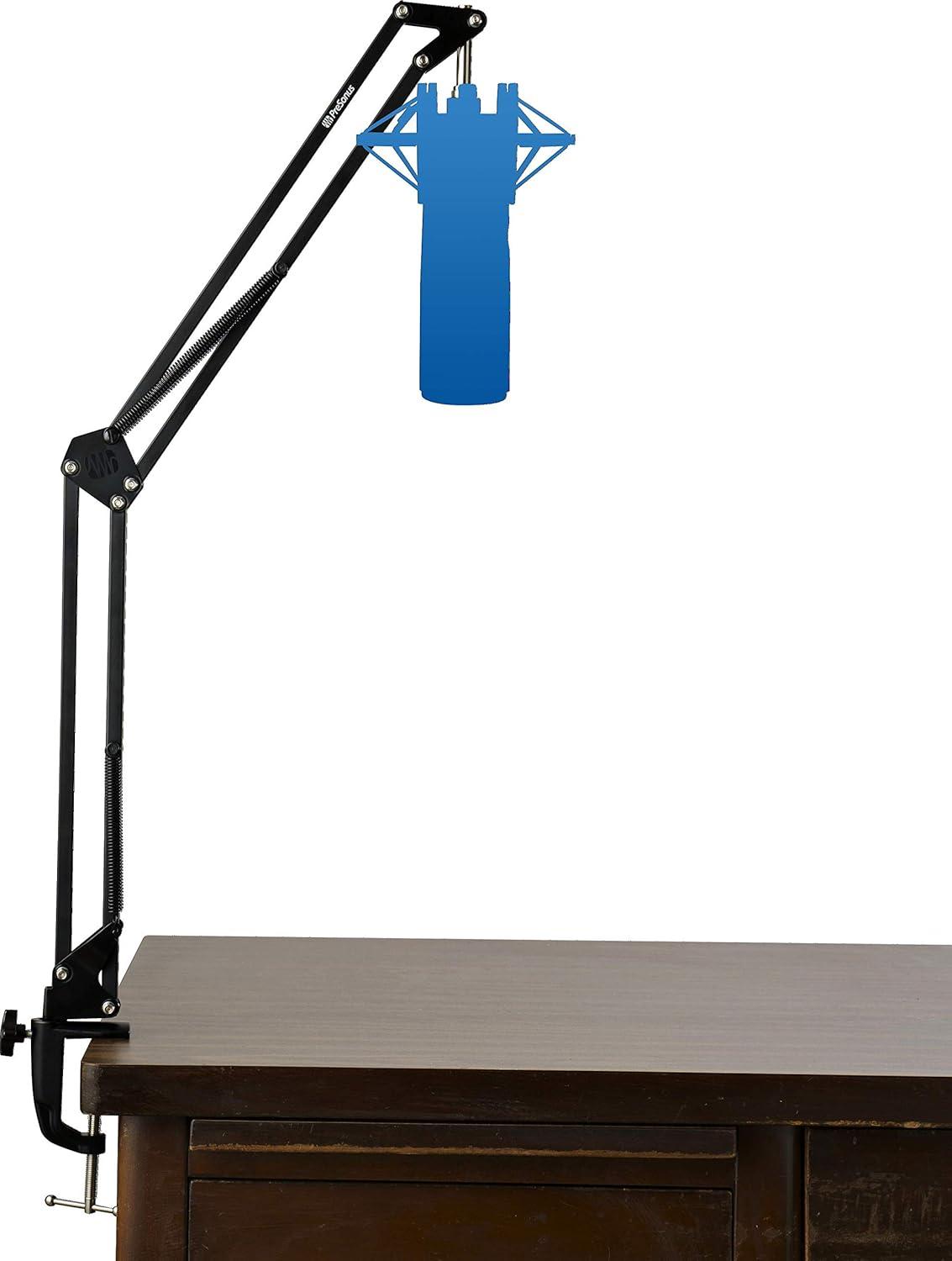 imagePreSonus Broadcast Accessory Pack with Boom Arm Pop Filter Headphones and XLR Cable for Podcasting Streaming Gaming and More