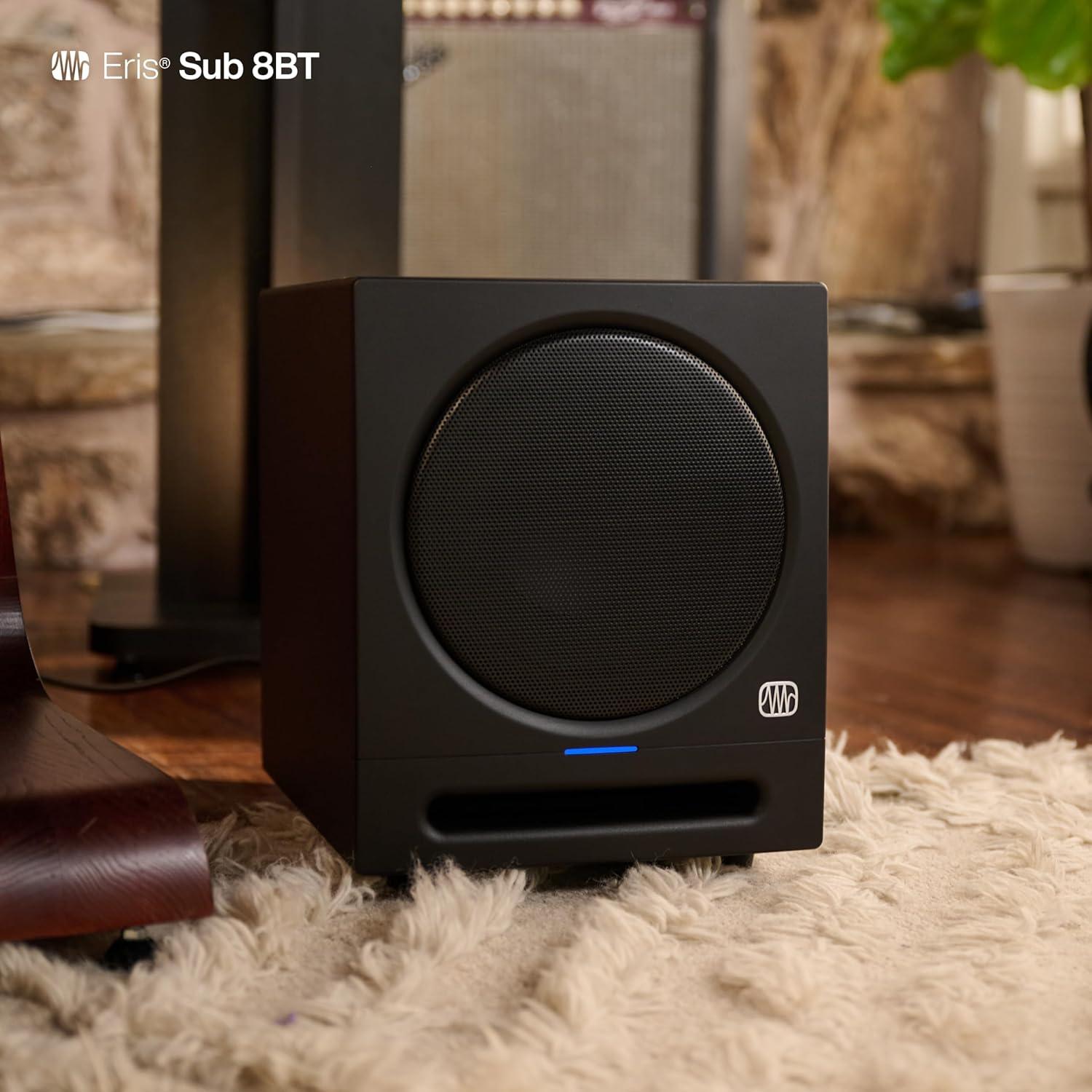 imagePreSonus Eris 35BT Studio Monitors Pair  35quot Inch Powered Speakers Bookshelf Speakers Stereo Desktop Computer Near Field Music Production Audio Mixing Recording8 Sub BT