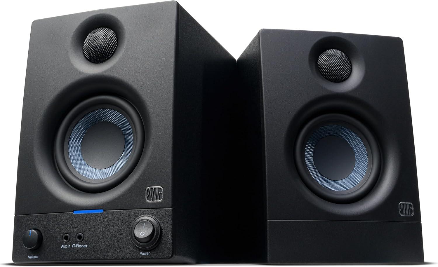 imagePreSonus Eris 35BT Studio Monitors Pair  35quot Inch Powered Speakers Bookshelf Speakers Stereo Desktop Computer Near Field Music Production Audio Mixing Recording35