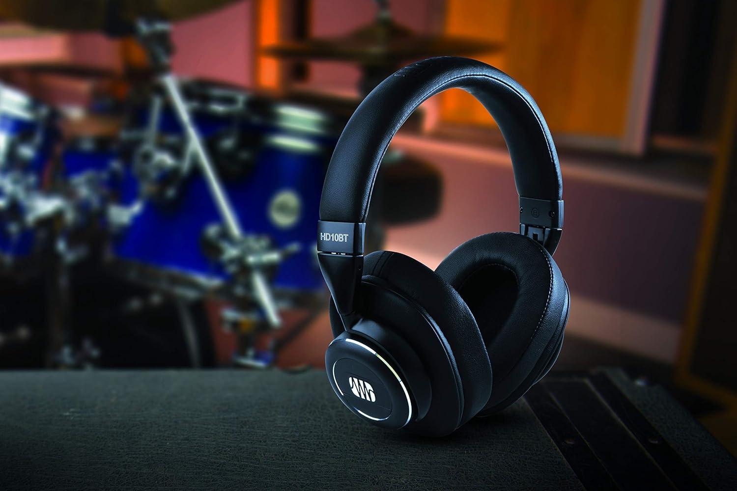 imagePreSonus Eris HD10BT Professional Headphones with Active Noise Canceling and Bluetooth  ClosedBack OverEar Wireless ANC Studio Recording Headphones for Professional Mixing and Monitoring