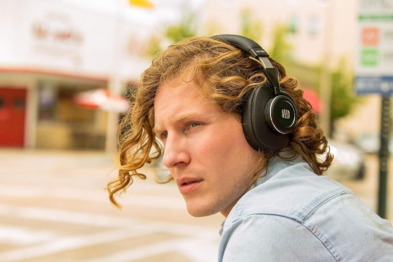 imagePreSonus Eris HD10BT Professional Headphones with Active Noise Canceling and Bluetooth  ClosedBack OverEar Wireless ANC Studio Recording Headphones for Professional Mixing and Monitoring