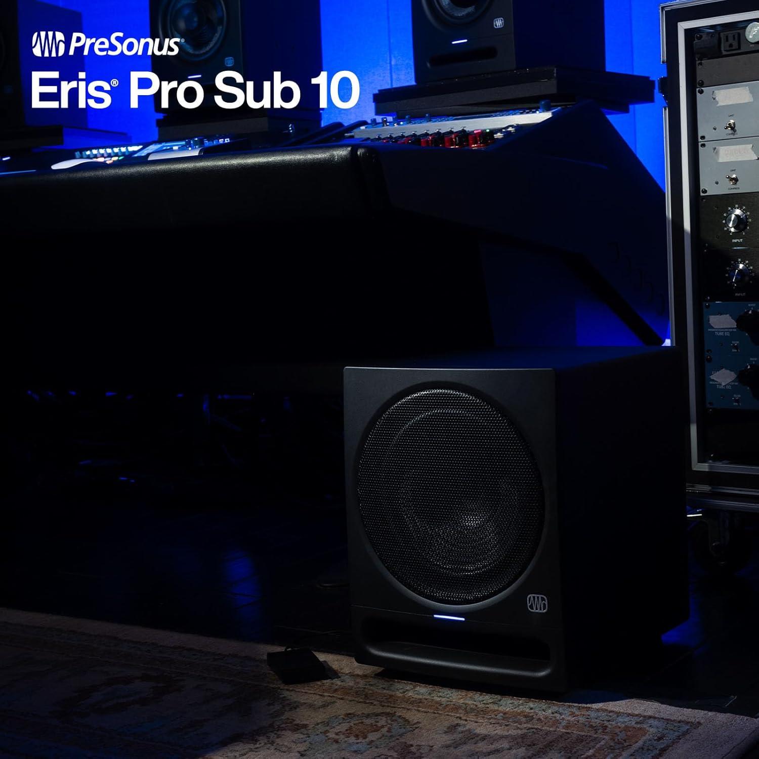 imagePreSonus Eris Pro Sub 10  10inch Active FrontFiring Studio Subwoofer