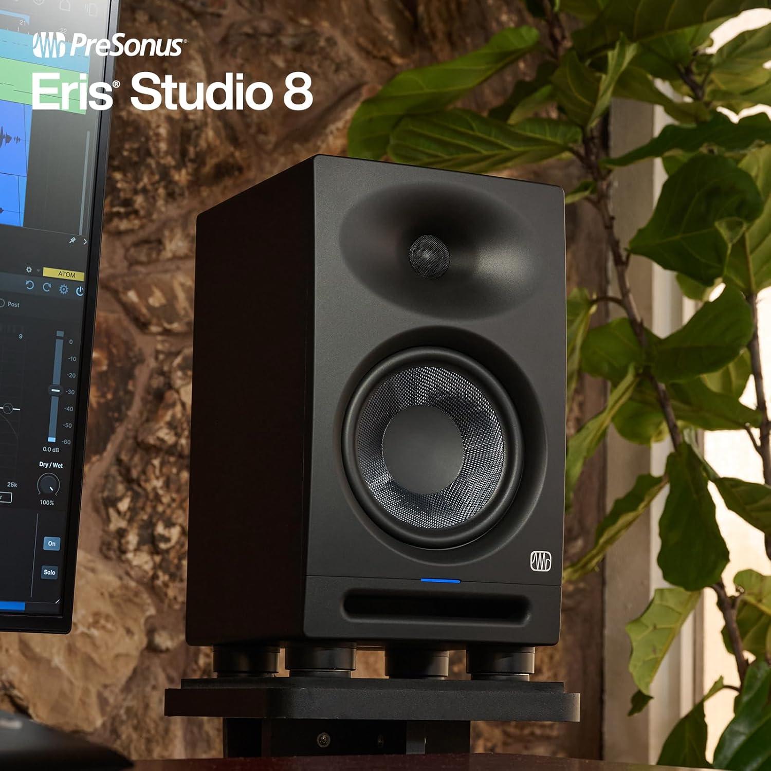 imagePreSonus Eris Studio 4 45inch 2Way Active Studio Monitor with EBM Waveguide8 Near Field Studio Monitor