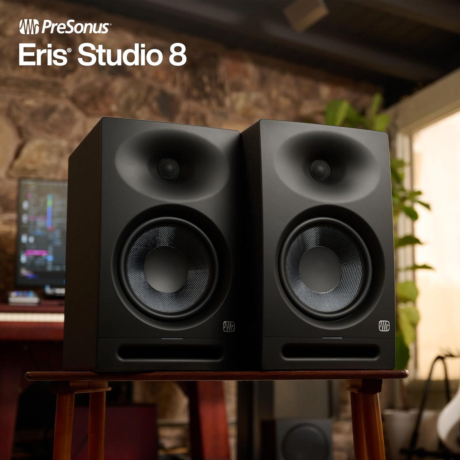 imagePreSonus Eris Studio 4 45inch 2Way Active Studio Monitor with EBM Waveguide8 Near Field Studio Monitor