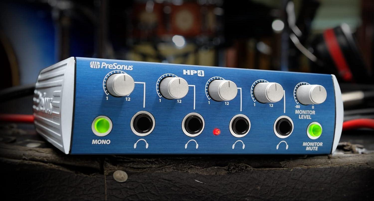 imagePreSonus HP4 4Channel Compact Headphone AmplifierHP4