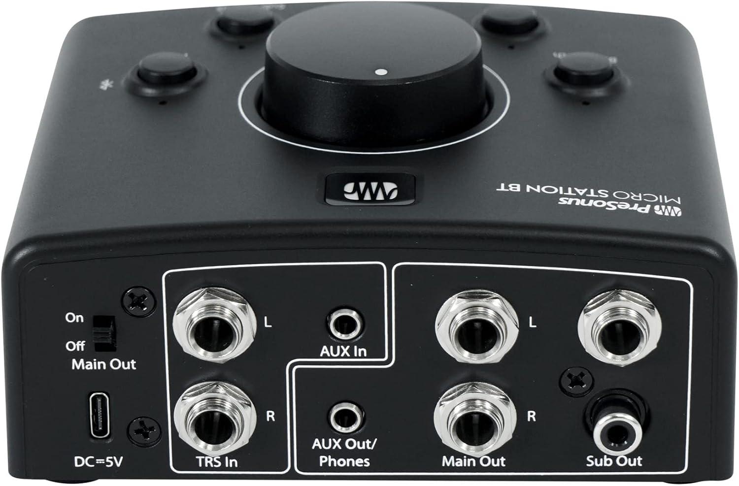 imagePreSonus MicroStation BT 21 Monitor Controller with Bluetooth Connectivity