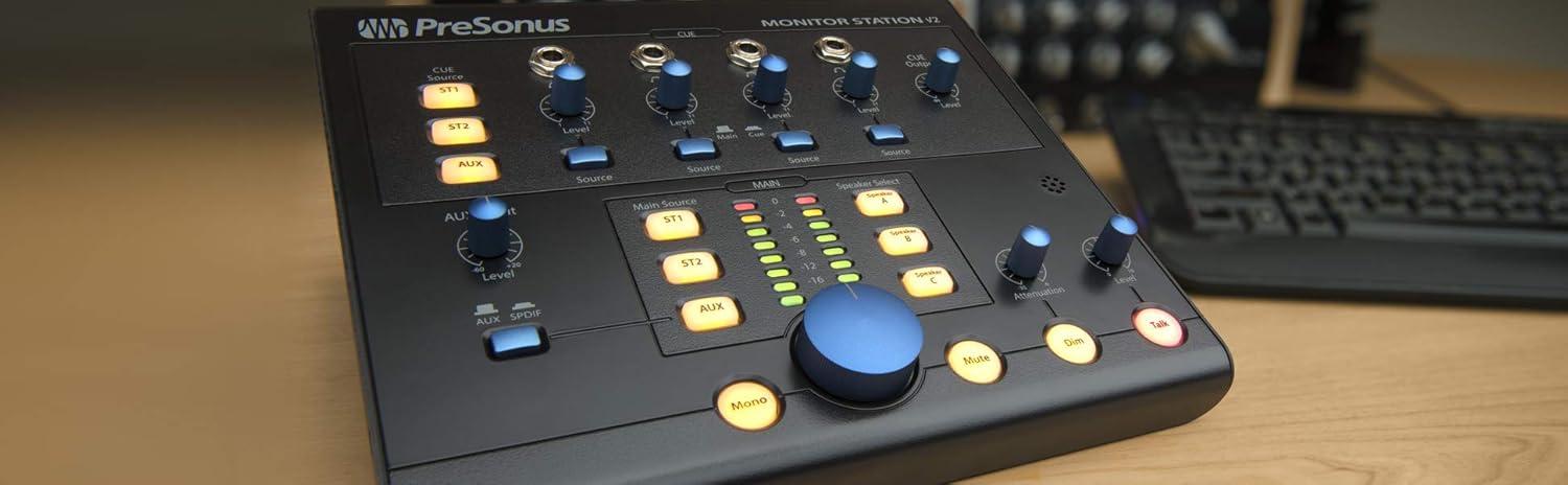 imagePreSonus Monitor Station V2 Desktop Studio Control Center MONITO STAT V2