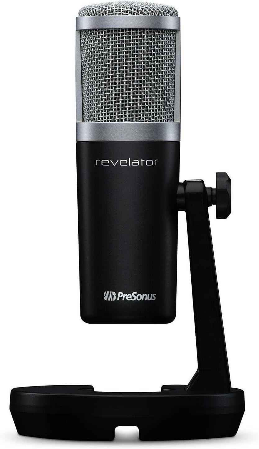 imagePreSonus Revelator Dynamic USB Microphone for recording podcasts and streaming with onboard effects and easytouse presets plus a builtin mixer and Studio One DAW Recording SoftwareRevelator USBC Condenser Mic