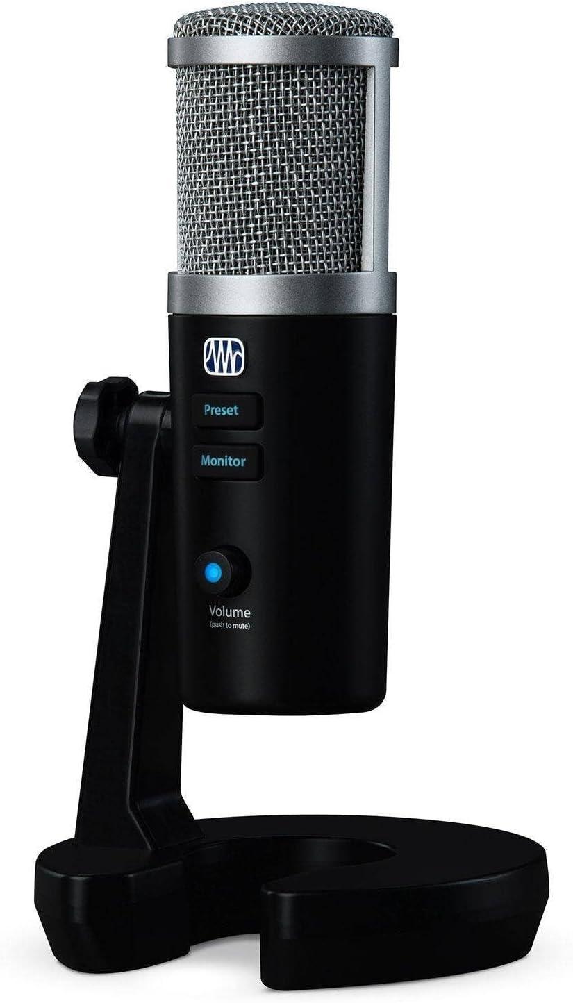 imagePreSonus Revelator Dynamic USB Microphone for recording podcasts and streaming with onboard effects and easytouse presets plus a builtin mixer and Studio One DAW Recording SoftwareRevelator USBC Condenser Mic