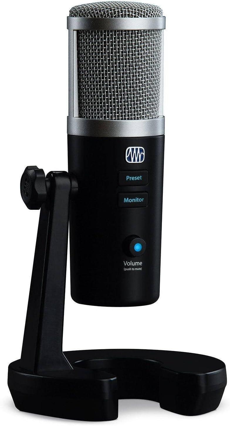 imagePreSonus Revelator Dynamic USB Microphone for recording podcasts and streaming with onboard effects and easytouse presets plus a builtin mixer and Studio One DAW Recording SoftwareRevelator USBC Condenser Mic