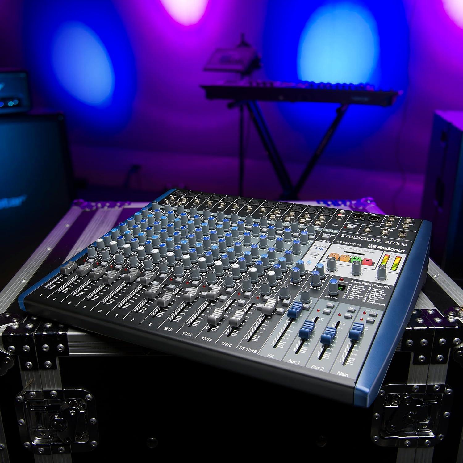 imagePreSonus StudioLive AR8c Analog Mixer with Studio One Pro Software18Channel