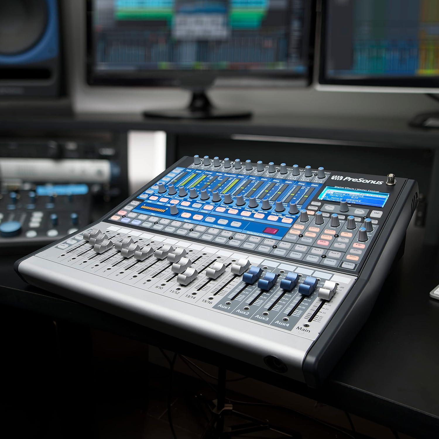 imagePreSonus StudioLive Classic 1602 USB Digital Console Mixer with Studio One Pro Software