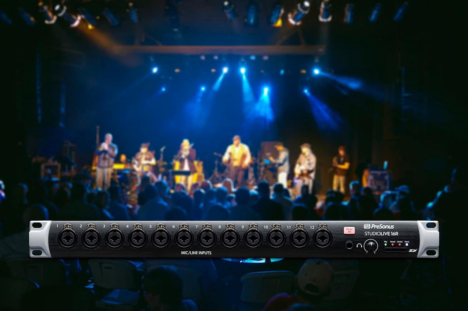 imagePreSonus StudioLive Series III 16R Digital Rack Mixer with Studio One Pro SoftwareStudioLive 16R 18 Input  16 Mic Pres