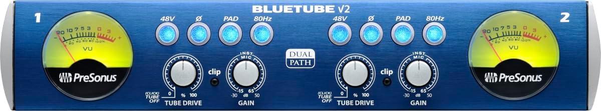 imagePresonus BlueTube DP v2 2Channel MicInstrument Tube Preamp