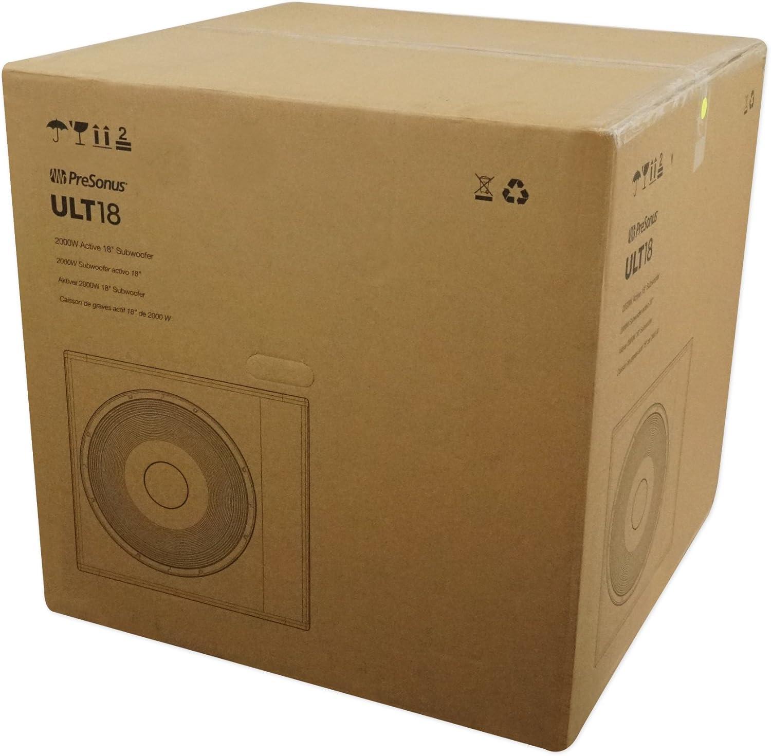 imagePresonus ULT18s 18quot Active Subwoofer18 2000W Powered Subwoofer