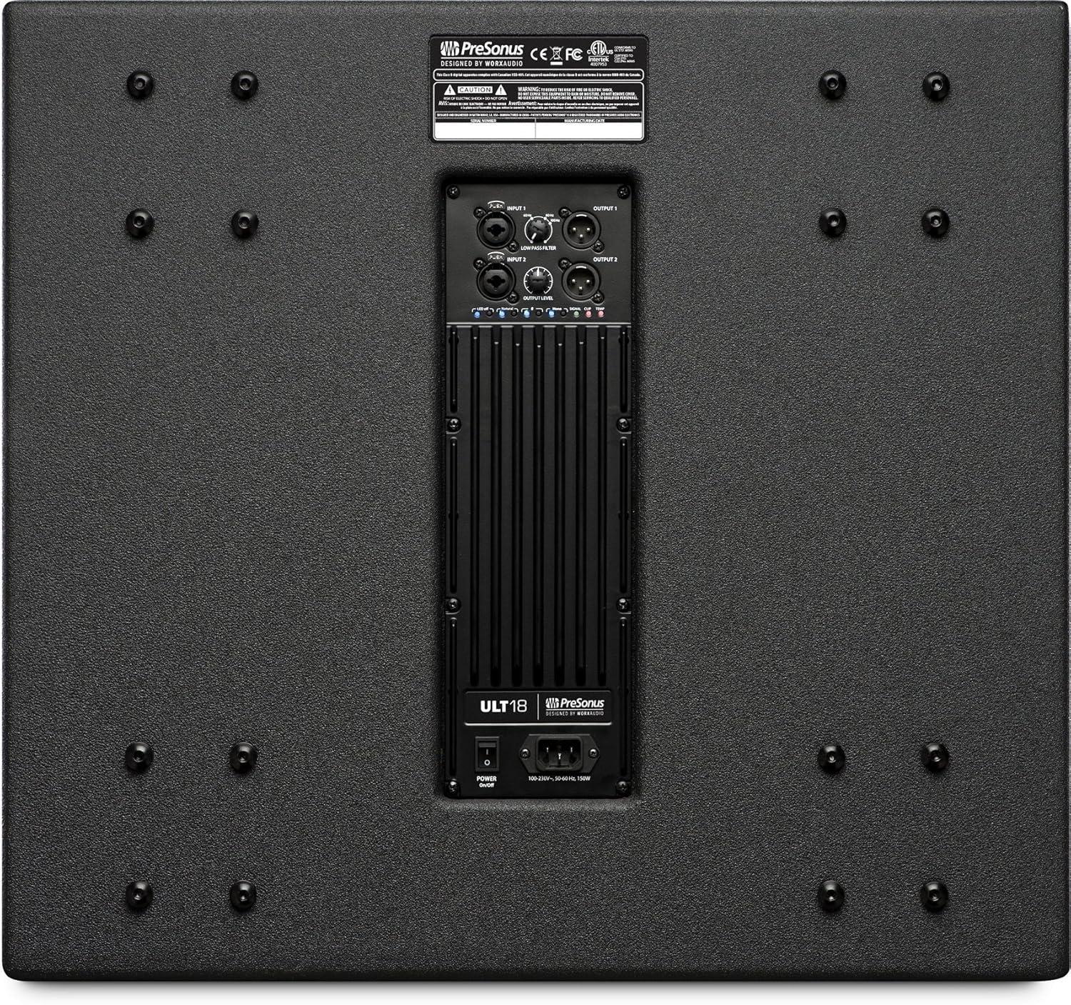 imagePresonus ULT18s 18quot Active Subwoofer18 2000W Powered Subwoofer