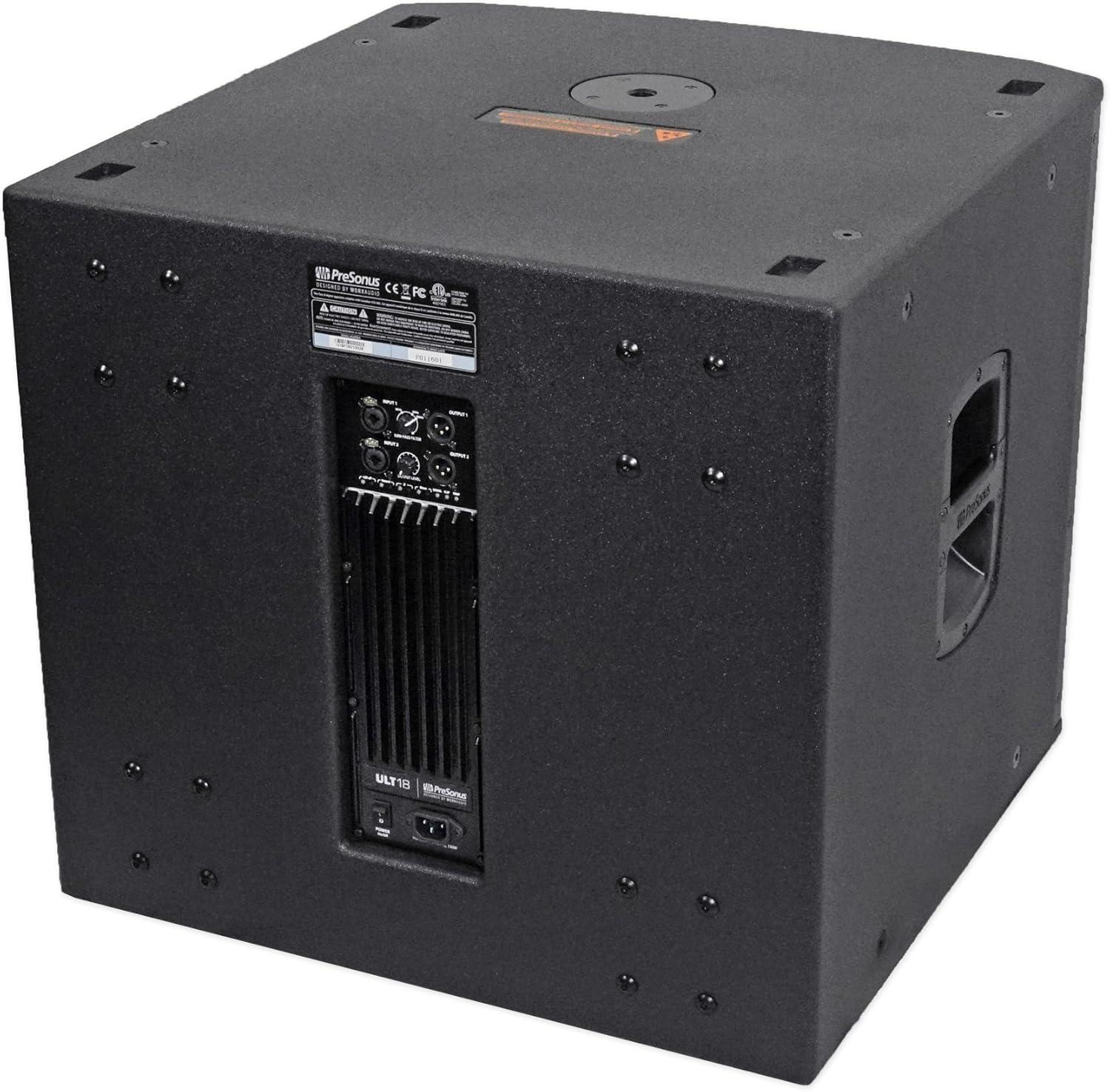 imagePresonus ULT18s 18quot Active Subwoofer18 2000W Powered Subwoofer