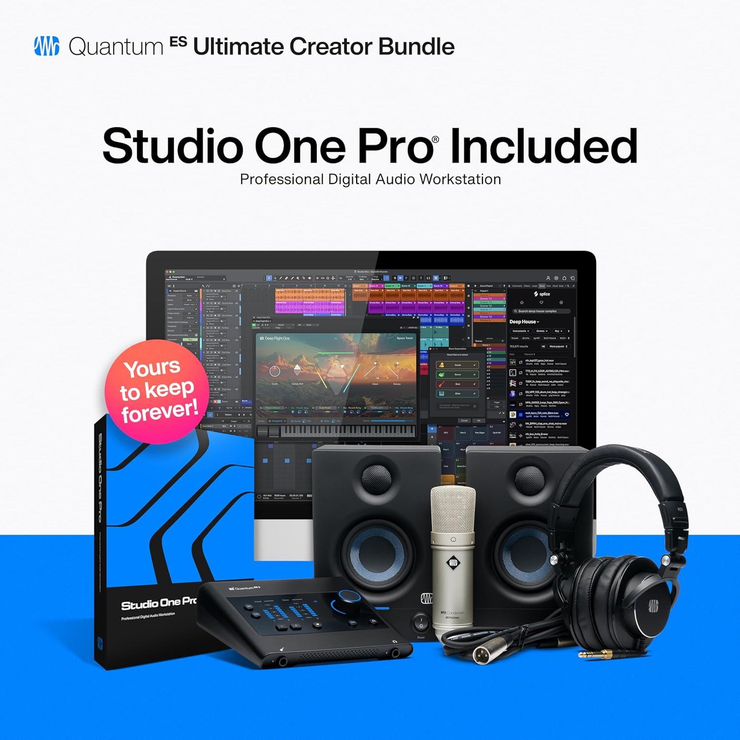 imageQuantum ES Ultimate Bundle with Studio One Pro SoftwareQuantum ES Ultimate Bundle