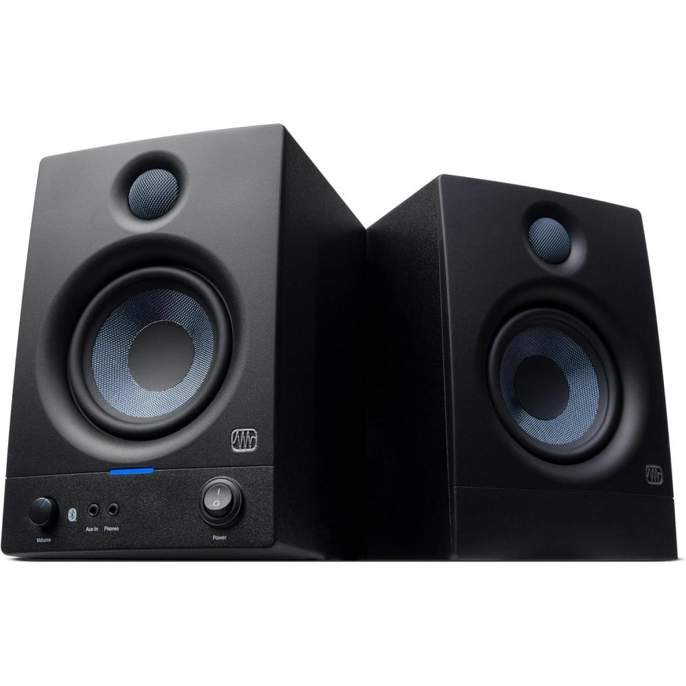 imagePreSonus Eris 35BT Studio Monitors Pair  35quot Inch Powered Speakers Bookshelf Speakers Stereo Desktop Computer Near Field Music Production Audio Mixing Recording45 BT