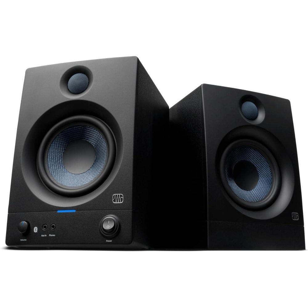 imagePreSonus Eris 35BT Studio Monitors Pair  35quot Inch Powered Speakers Bookshelf Speakers Stereo Desktop Computer Near Field Music Production Audio Mixing Recording5 BT