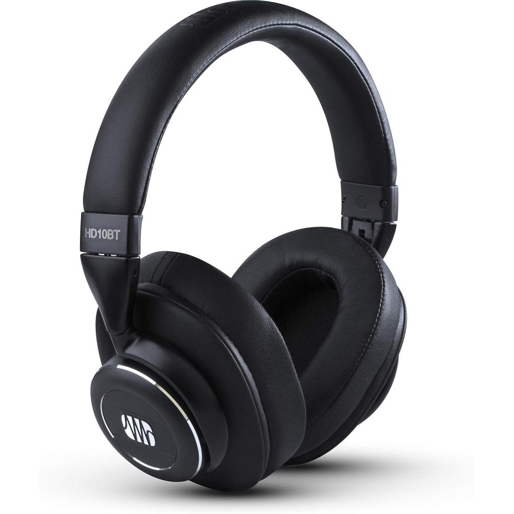 imagePreSonus Eris HD10BT Professional Headphones with Active Noise Canceling and Bluetooth  ClosedBack OverEar Wireless ANC Studio Recording Headphones for Professional Mixing and Monitoring