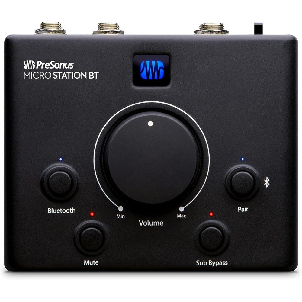 imagePreSonus MicroStation BT 21 Monitor Controller with Bluetooth Connectivity