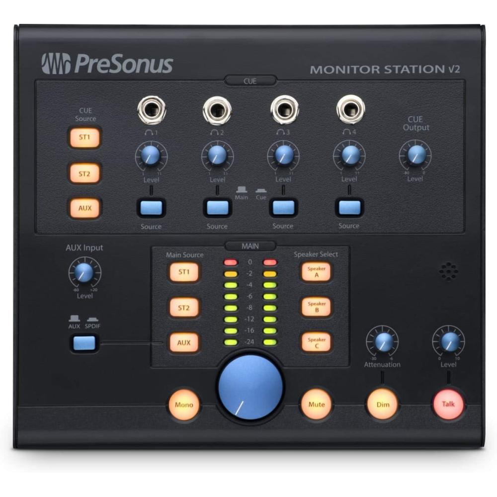 imagePreSonus Monitor Station V2 Desktop Studio Control Center MONITO STAT V2
