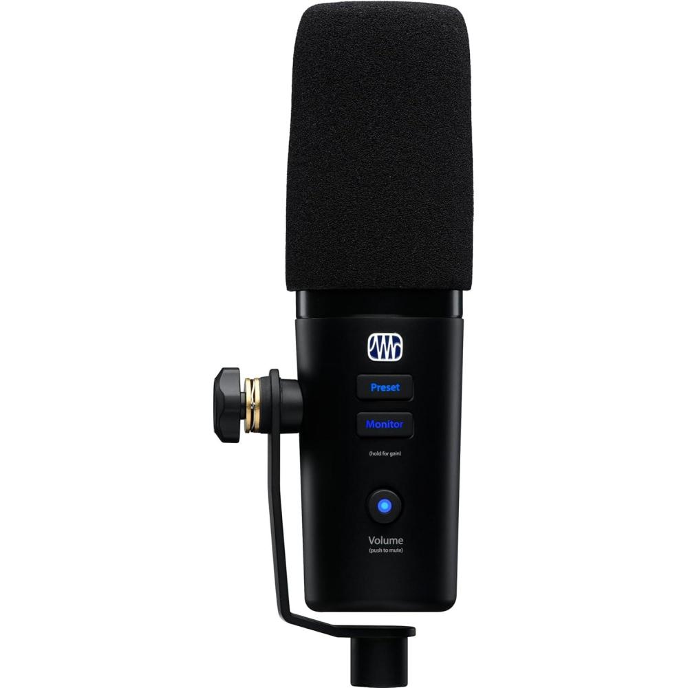 imagePreSonus Revelator Dynamic USB Microphone for recording podcasts and streaming with onboard effects and easytouse presets plus a builtin mixer and Studio One DAW Recording SoftwareRevelator USBC Dynamic Mic