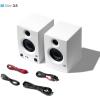 imagePreSonus Eris 35BT Studio Monitors Pair  35quot Inch Powered Speakers Bookshelf Speakers Stereo Desktop Computer Near Field Music Production Audio Mixing Recording35 White