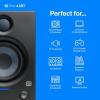 imagePreSonus Eris 35BT Studio Monitors Pair  35quot Inch Powered Speakers Bookshelf Speakers Stereo Desktop Computer Near Field Music Production Audio Mixing Recording45 BT