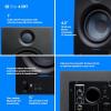 imagePreSonus Eris 35BT Studio Monitors Pair  35quot Inch Powered Speakers Bookshelf Speakers Stereo Desktop Computer Near Field Music Production Audio Mixing Recording45 BT