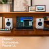 imagePreSonus Eris 35BT Studio Monitors Pair  35quot Inch Powered Speakers Bookshelf Speakers Stereo Desktop Computer Near Field Music Production Audio Mixing Recording35 BT White