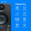 imagePreSonus Eris 35BT Studio Monitors Pair  35quot Inch Powered Speakers Bookshelf Speakers Stereo Desktop Computer Near Field Music Production Audio Mixing Recording35