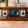 imagePreSonus Eris 35BT Studio Monitors Pair  35quot Inch Powered Speakers Bookshelf Speakers Stereo Desktop Computer Near Field Music Production Audio Mixing Recording35 White