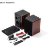 imagePreSonus Eris 35BT Studio Monitors Pair  35quot Inch Powered Speakers Bookshelf Speakers Stereo Desktop Computer Near Field Music Production Audio Mixing Recording4 BT Woodgrain