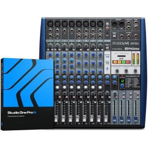 imagePreSonus StudioLive AR8c Analog Mixer with Studio One Pro Software14Channel