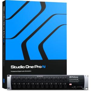 imagePreSonus StudioLive Series III 16R Digital Rack Mixer with Studio One Pro SoftwareStudioLive 32R 34 Input  32 Mic Pres