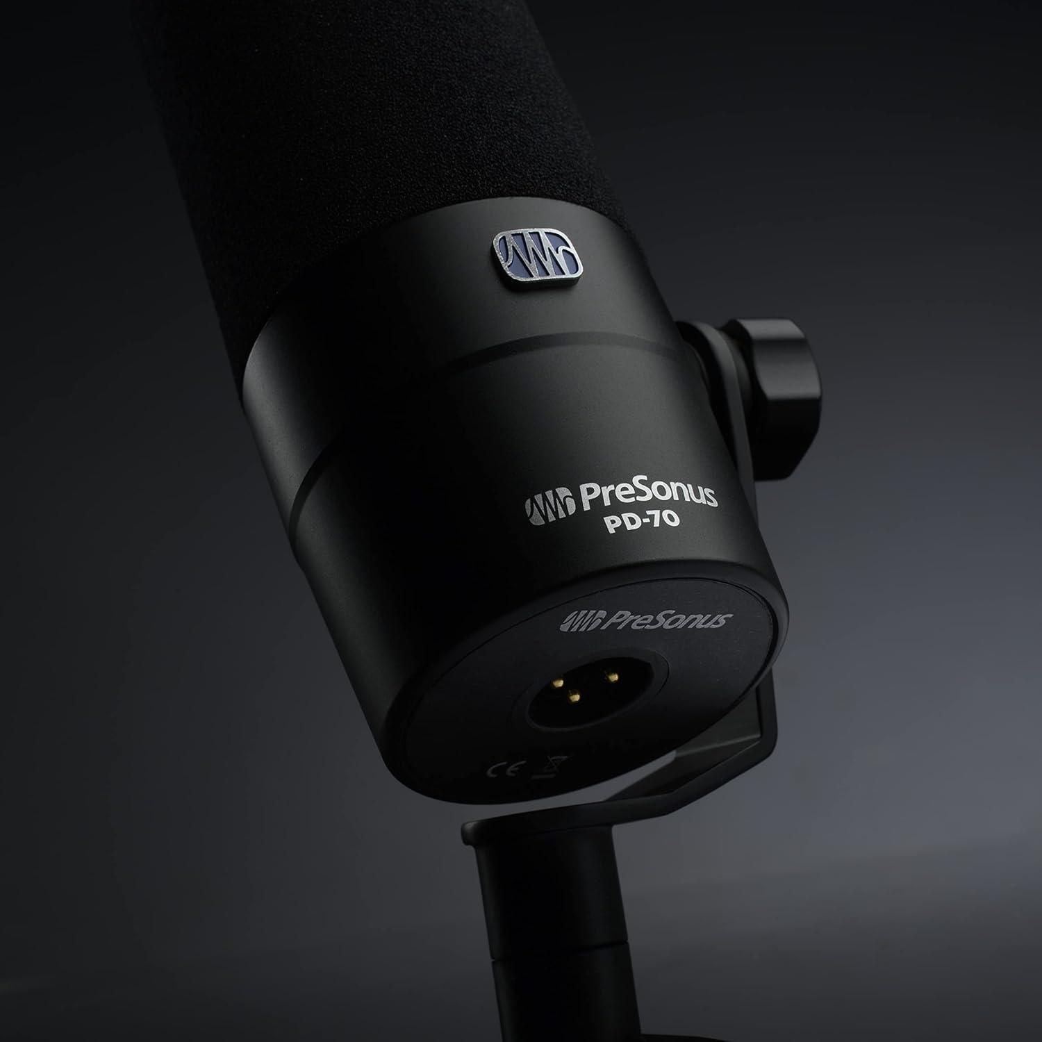 imagePreSonus PD70 Dynamic Vocal Microphone for Broadcast Podcasting and Live Streaming